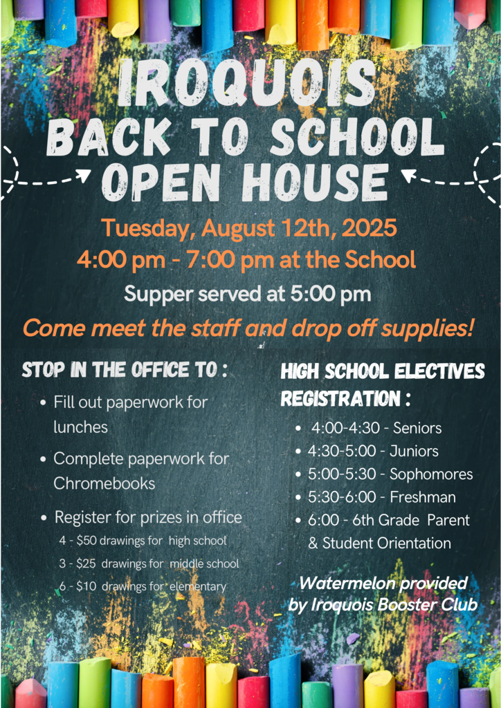 Open house flyer