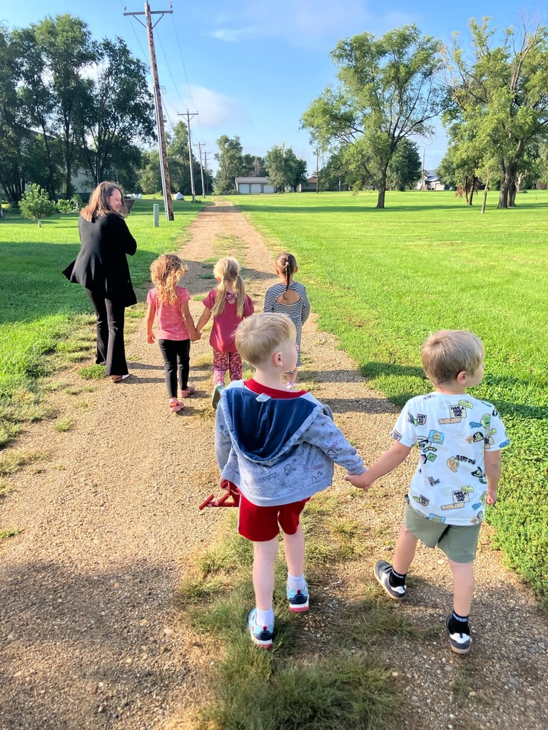 walking to apple tree