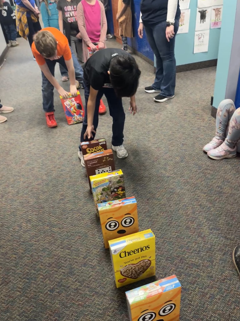 Cereal dominoes