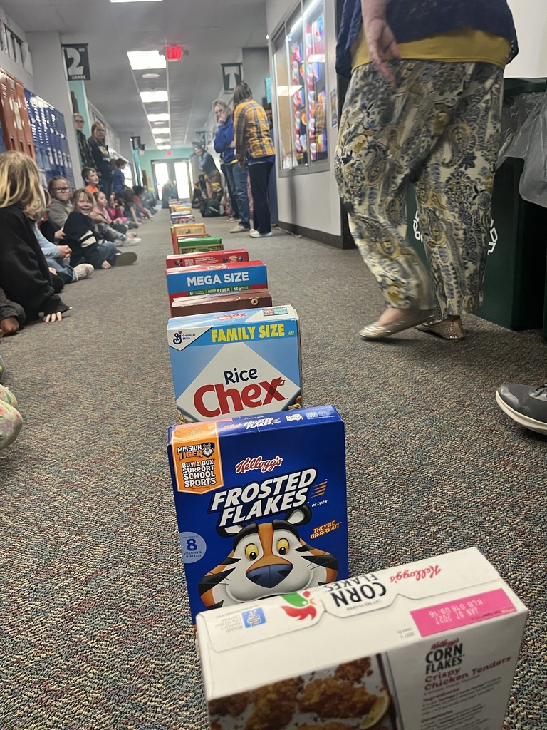 Cereal dominoes