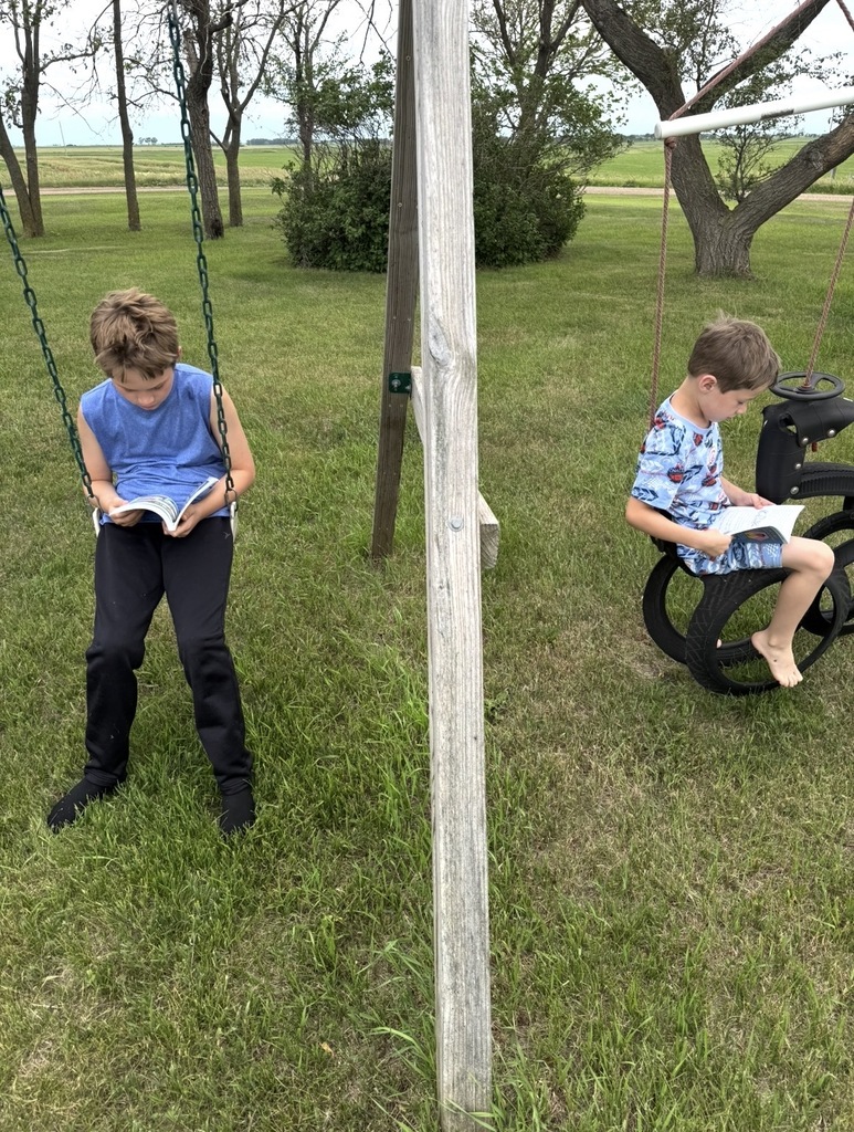 Reading outside
