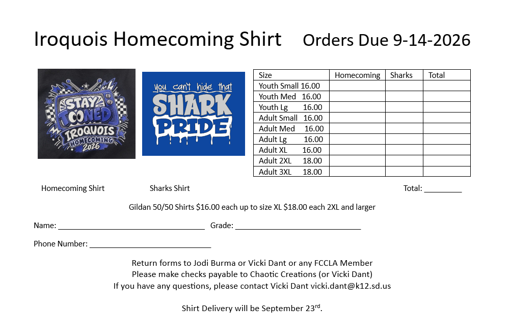 Order form