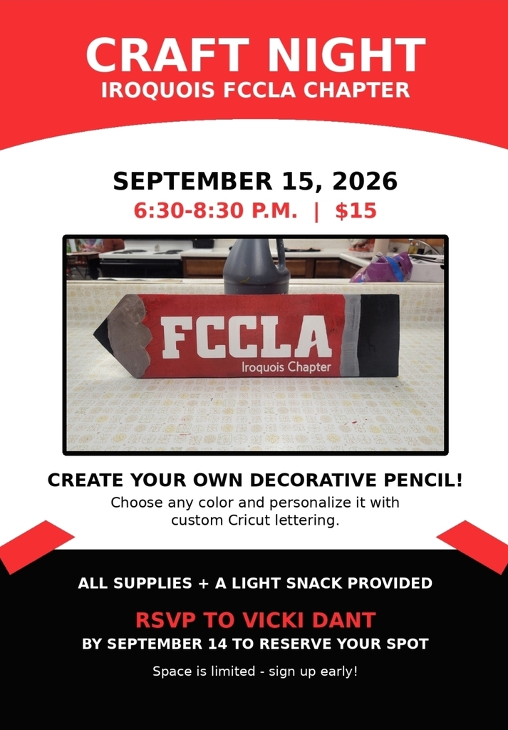 craft night poster