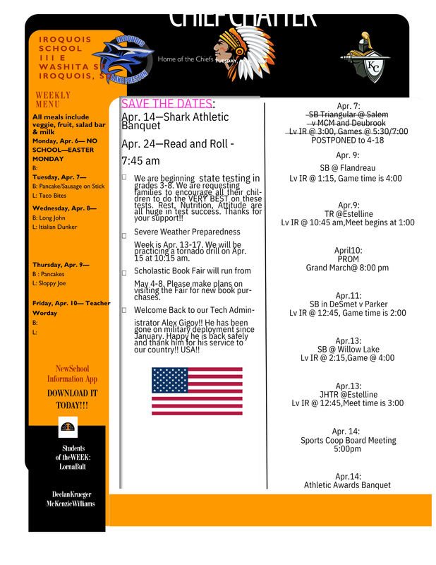 Chief Chatter(4-7-26)