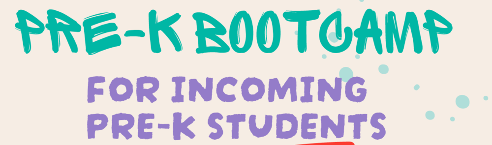 Pre-K Bootcamp