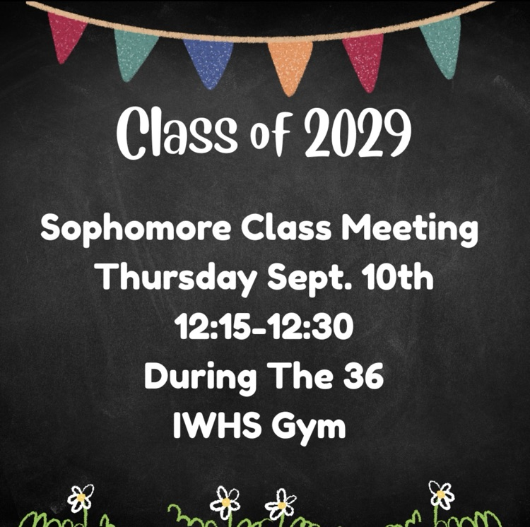 Sophomore Class Meeting