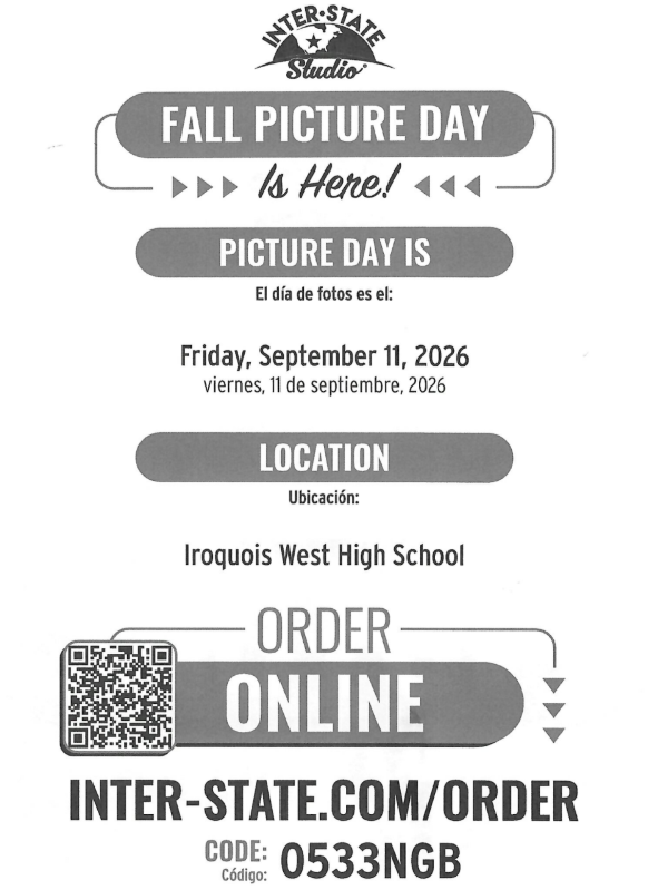 Picture Day Order Info