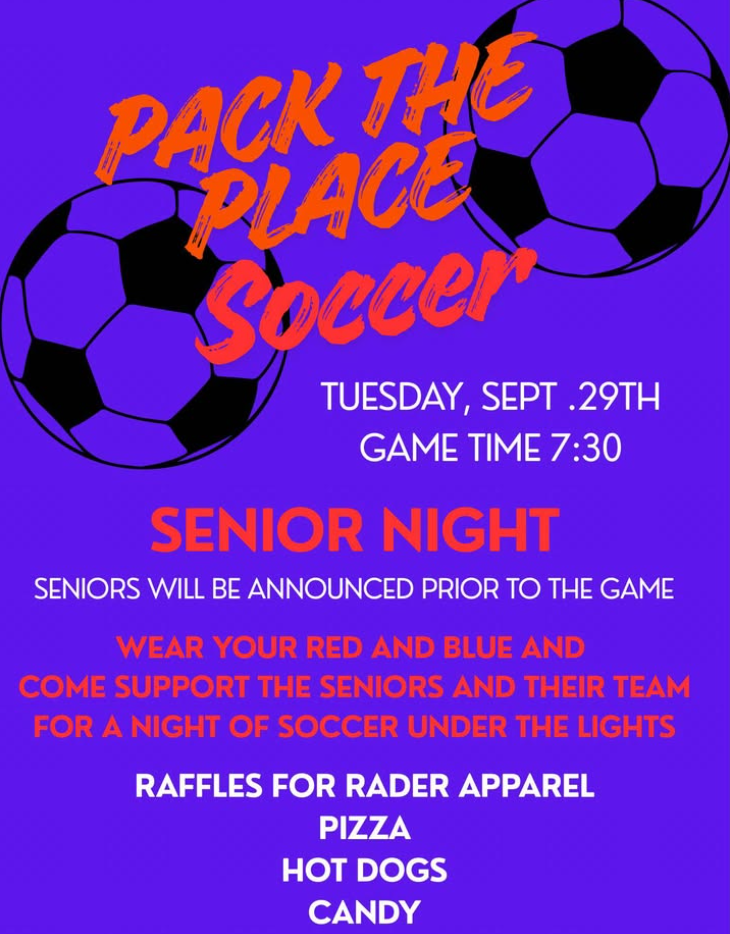Soccer Senior Night 9/29