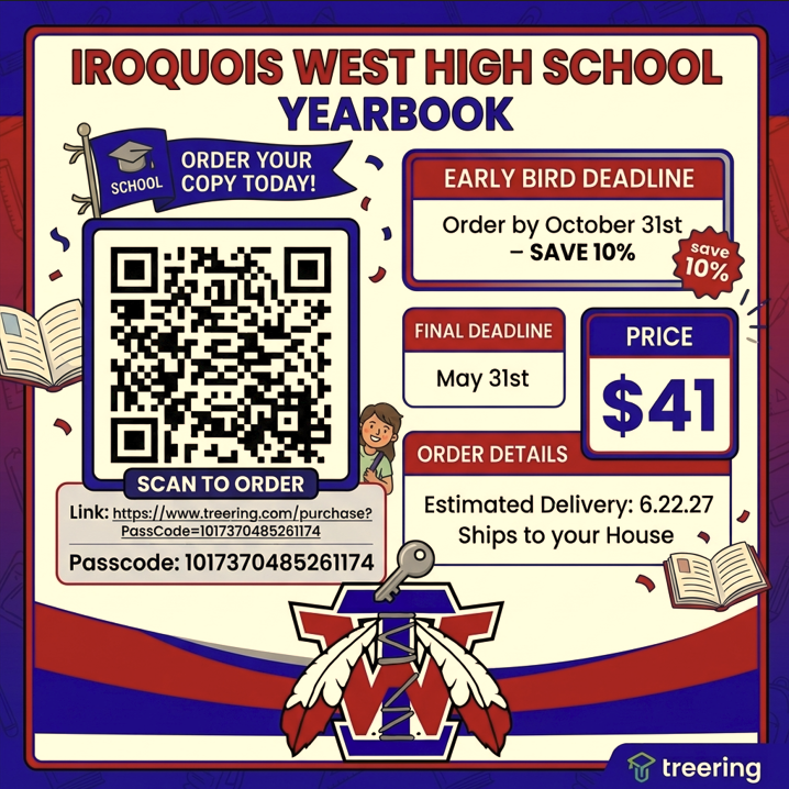 Yearbook order information
