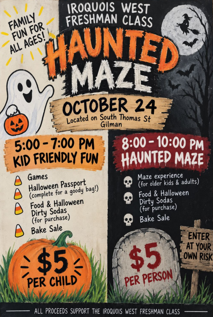 Haunted Maze 10/24