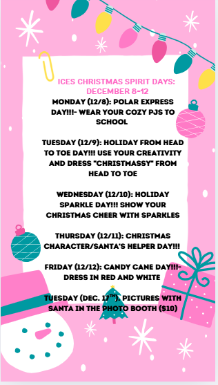 Christmas Spirit Days