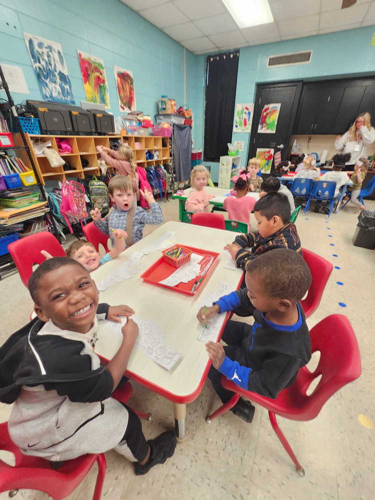 Mr. Steven and Ms. Caiti’s Shark Class celebrated the 100th Day of School