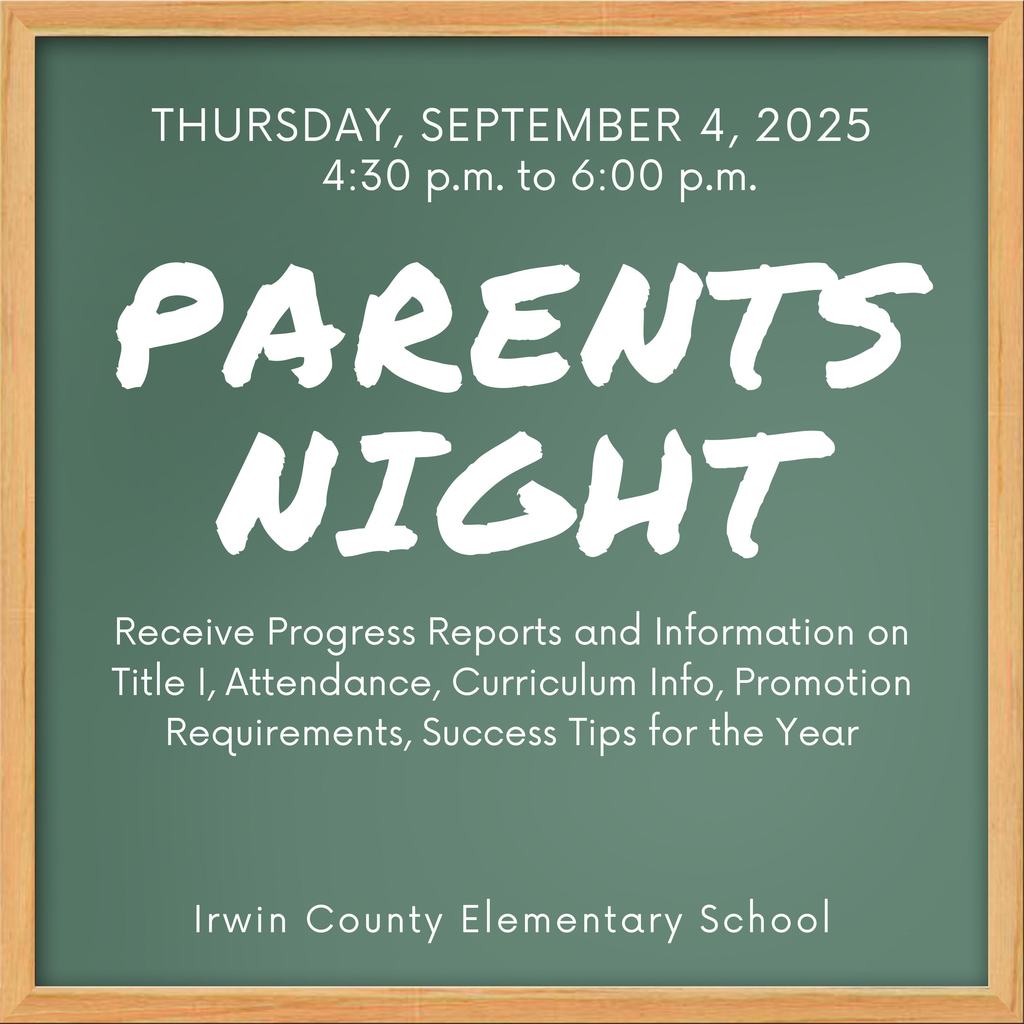 ICES Parents' Night Sept 4