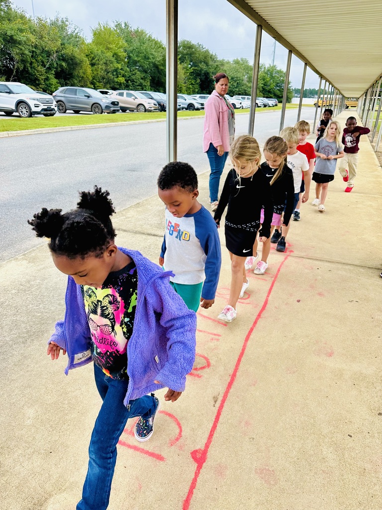 Kindergarten number line