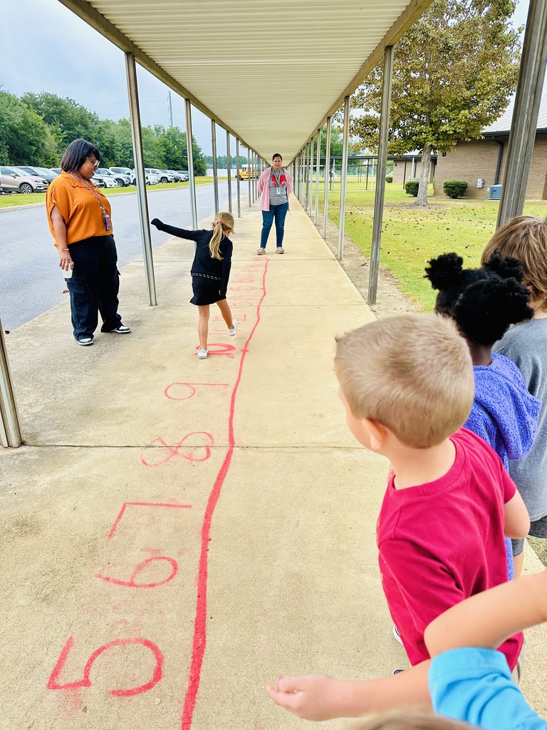 Kindergarten number line