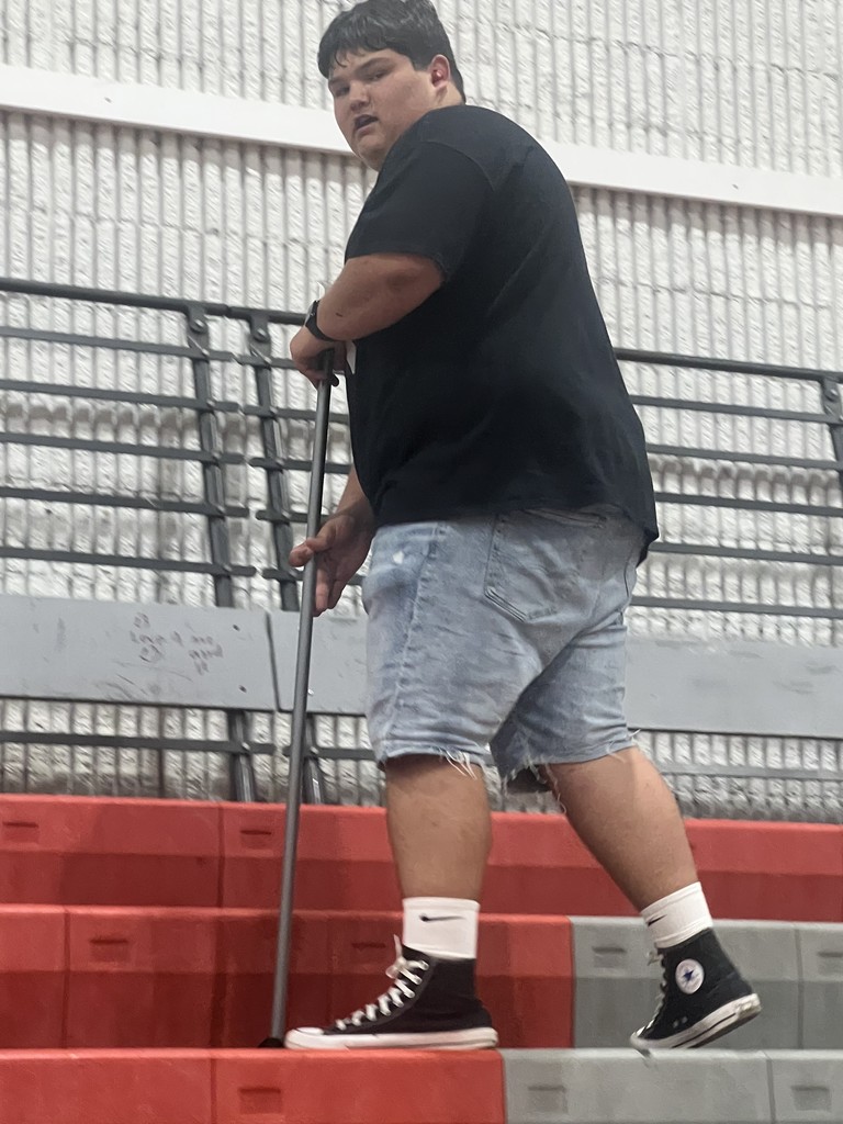 bleacher cleanup