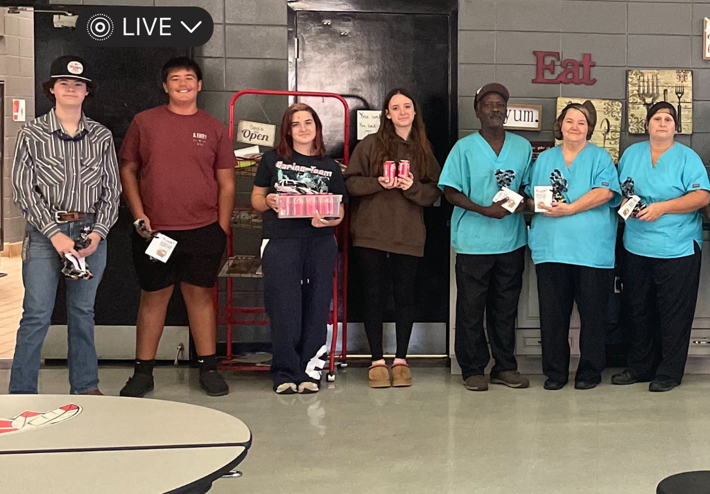 FBLA & lunchroom staff