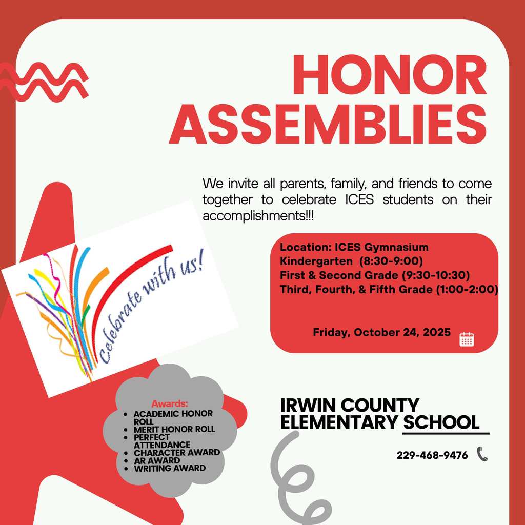 Honors Assembly October 24, 2025