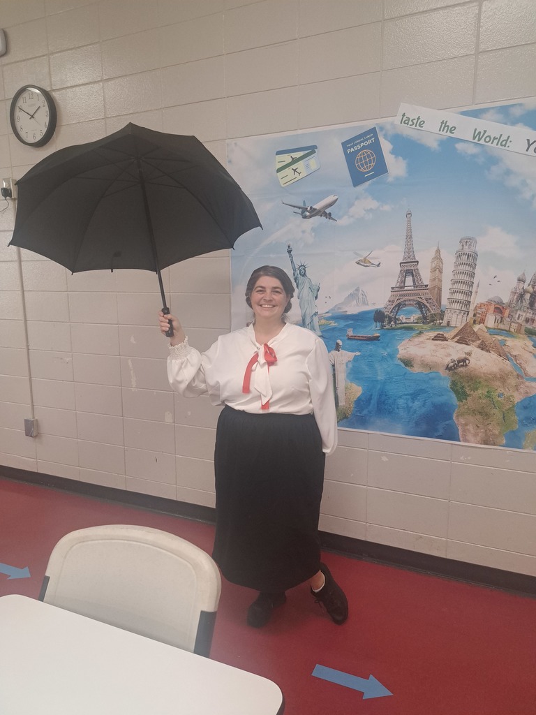 ICES staff enjoyed dressing up for Red Ribbon Week