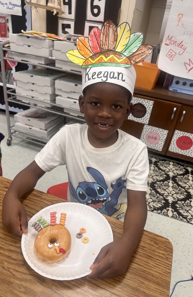 J Kendrick's Class Makes Turkey Donuts