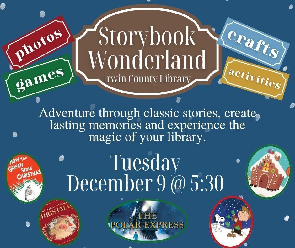 Storybook Wonderland at the public library