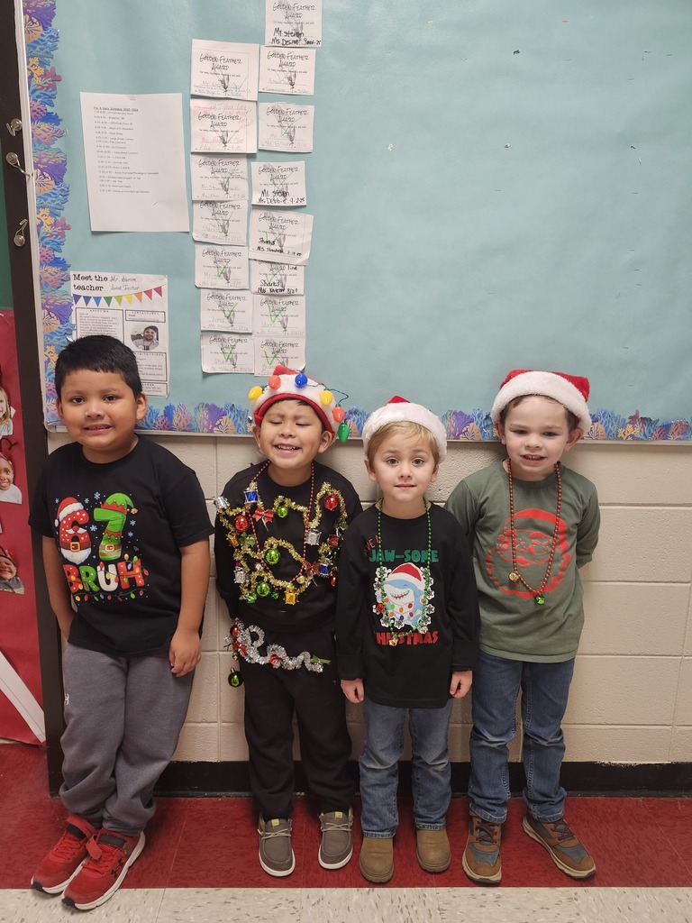 ICES Christmas Dress Up Days for Students and Teachers
