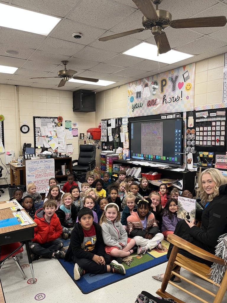 Guest Reader in ICES Kindergarten Classes