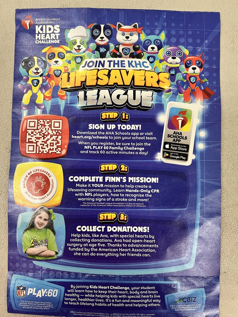 Heart Challenge Handout