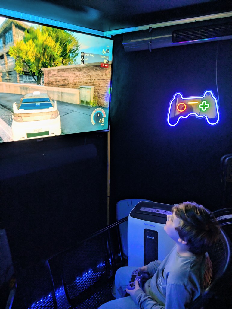 Gaming trailer cookie dough reward ICES