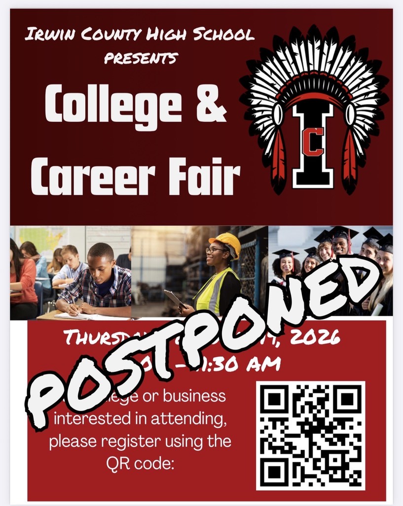 ICHS College & Career Fair is being postponed.  