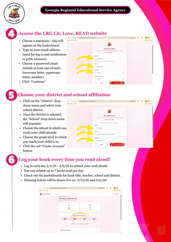 Signup for Lit Love Read