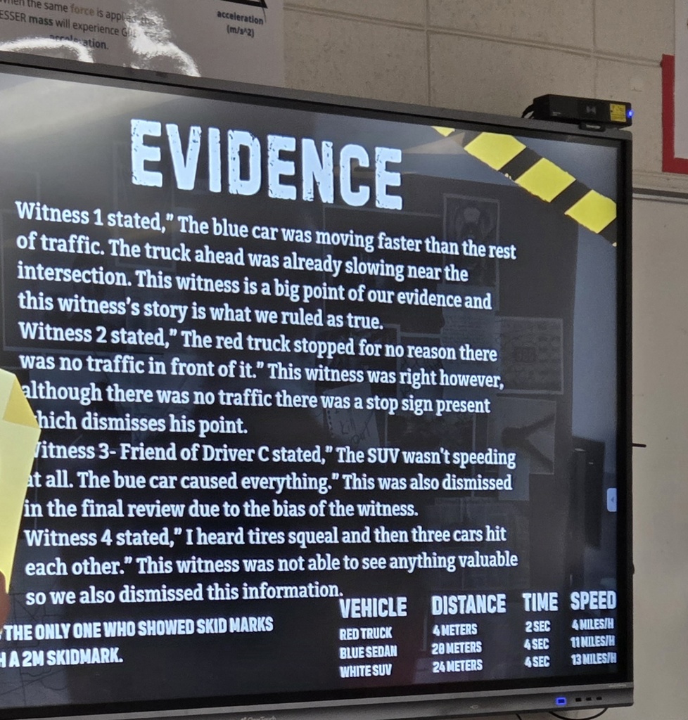 Forensic Crash Experts in Physical Science