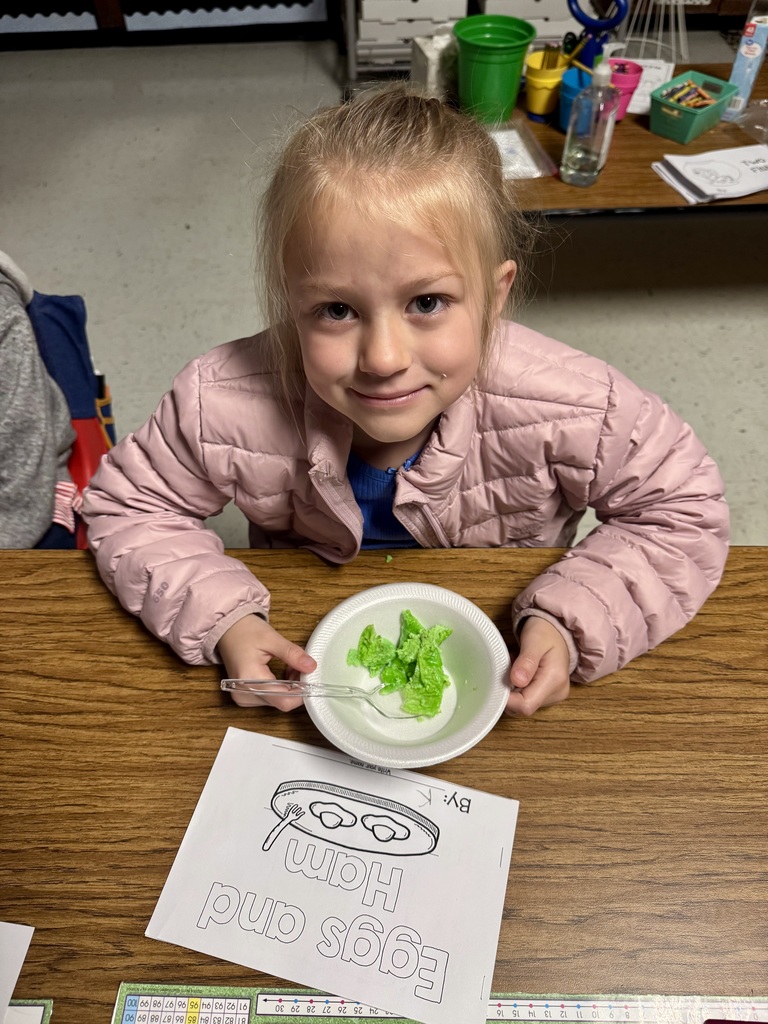 Mrs. Kendrick Green Eggs and Ham