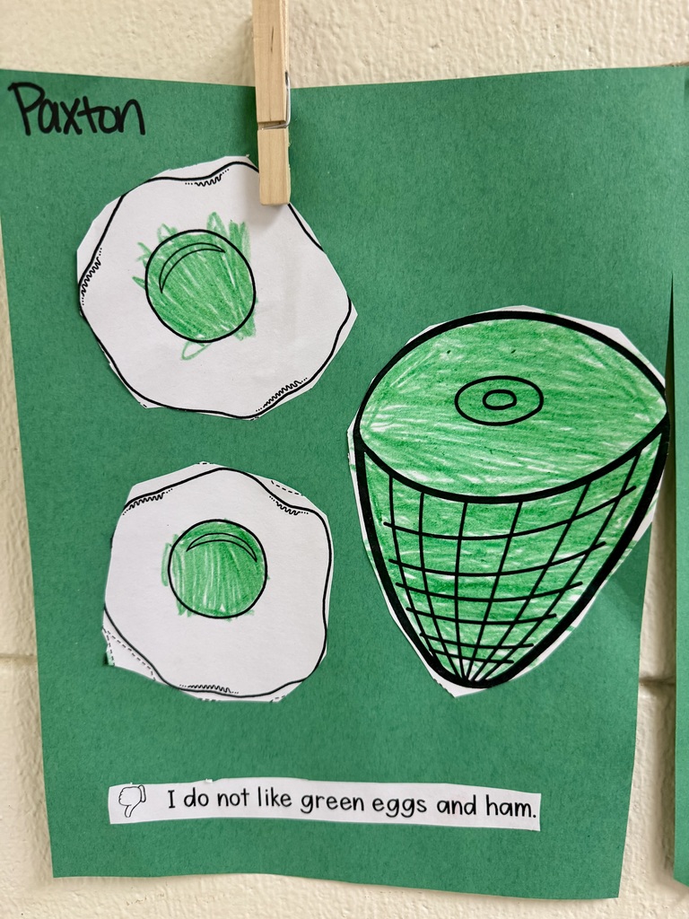 Mrs. Kendrick Green Eggs and Ham