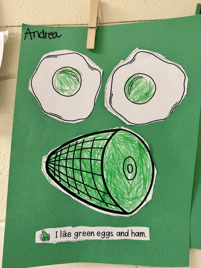 Mrs. Kendrick Green Eggs and Ham