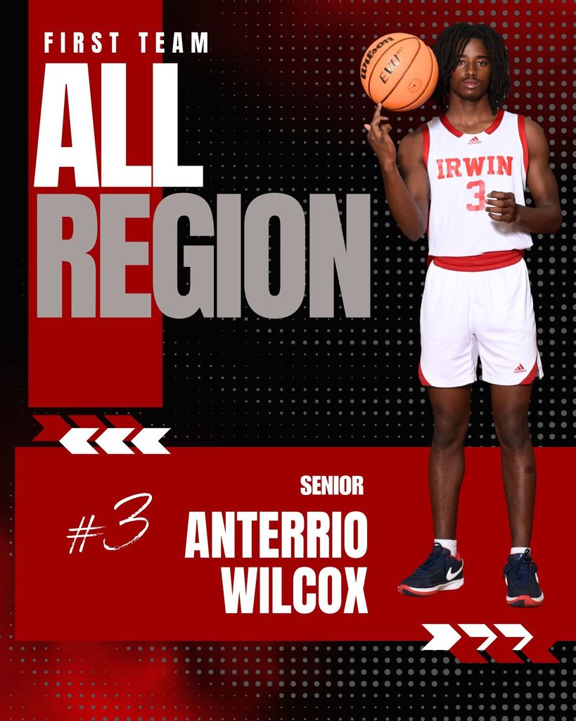 Anterrio Wilcox - First Team All Region  (A DII Region 2)