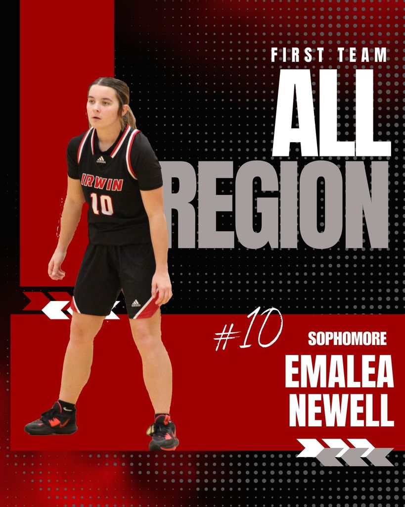 Emalea Newell- First Team All Region  (A DII Region 2)