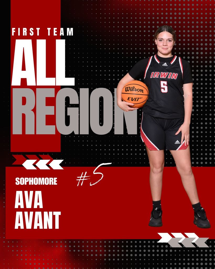 Ava Avant- First Team All Region  (A DII Region 2)