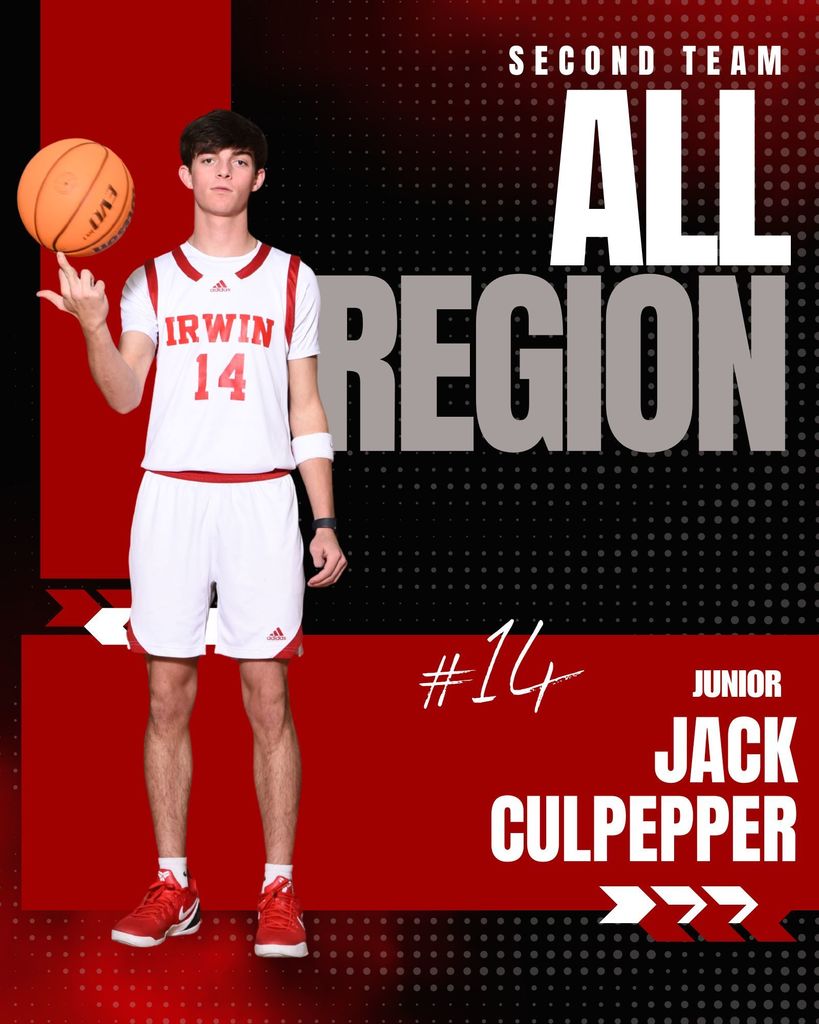 Jackson Culpepper - Second Team All Region  (A DII Region 2)