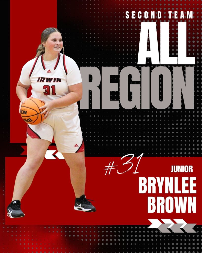 Brynlee Brown - Second Team All Region  (A DII Region 2)