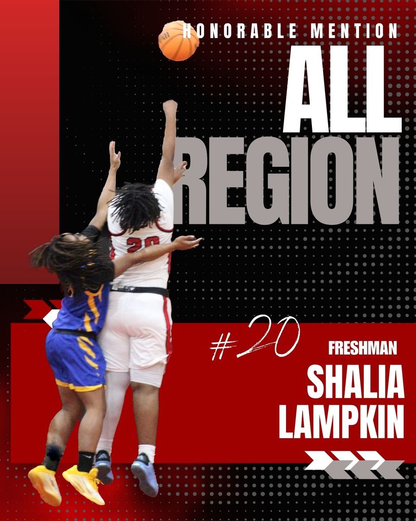 Shalia Lampkin - All Region Honorable Mention  (A DII Region 2)