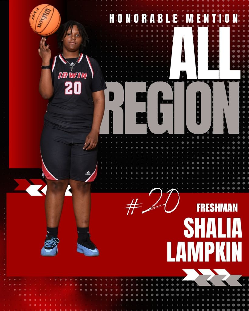 Shalia Lampkin - All Region Honorable Mention  (A DII Region 2)