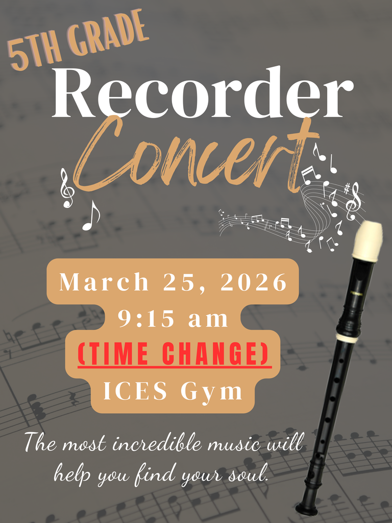ICES Recorder Concert March 25