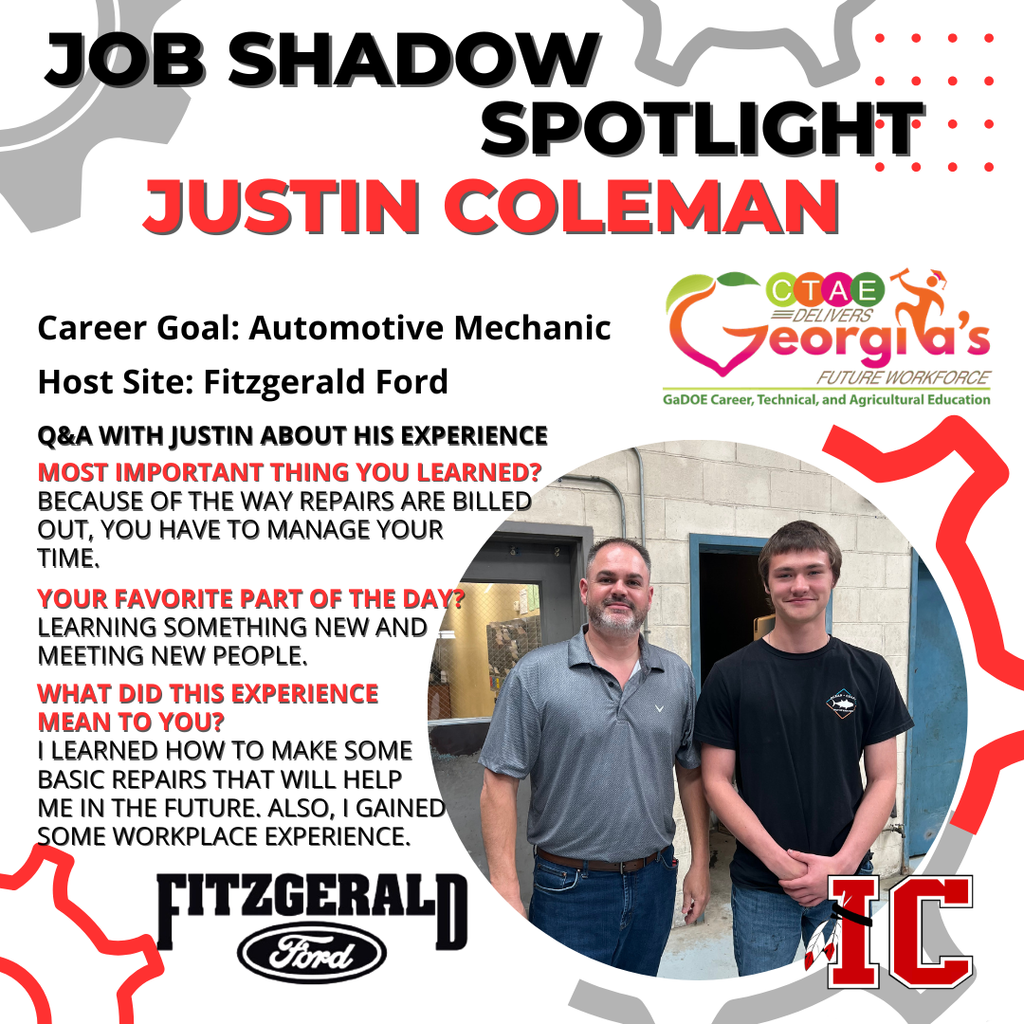 ICHS Job Shadow Spotlight