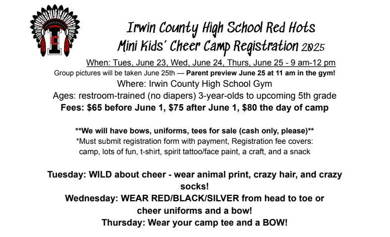 Cheer camp