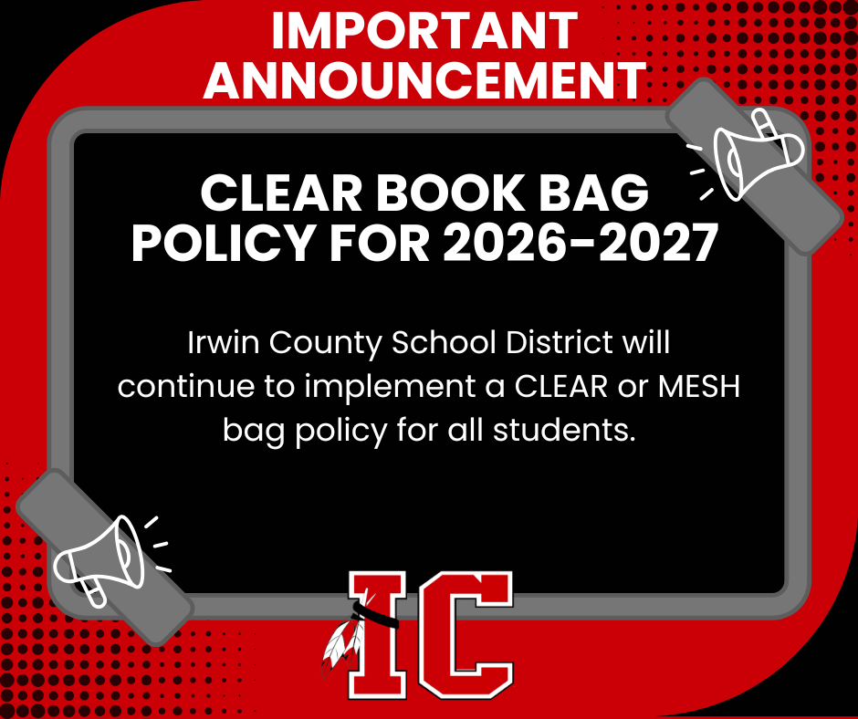 clear bookbag policy for all