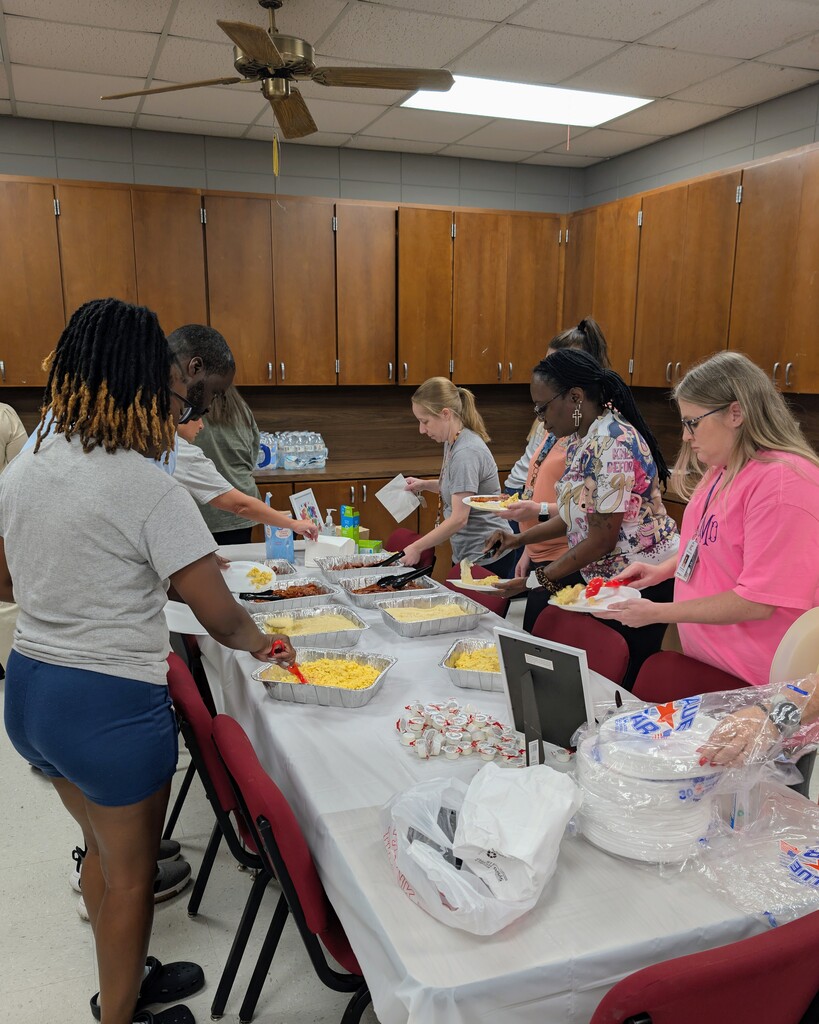 ICES staff breakfast