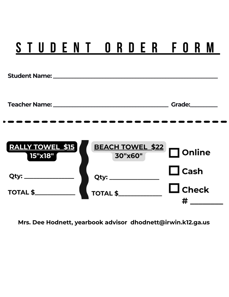 order towels
