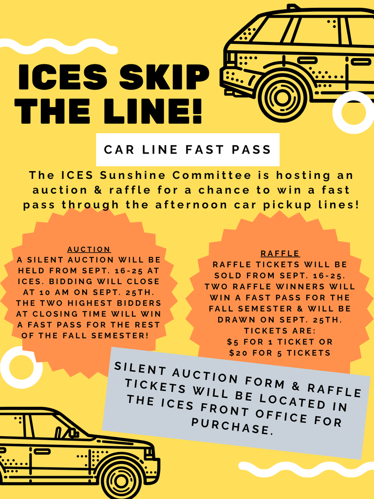ICES Sunshine Committee Fundraiser