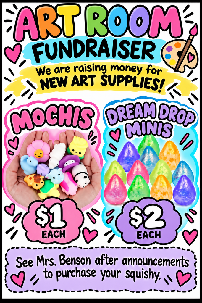 ICES Art Room Fundraiser 2026